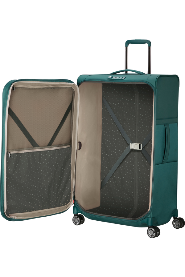 Mala de Viagem Grande 78cm Expansível 4 Rodas Azul Norte - Airea | Samsonite