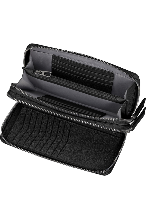 Carteira de Senhora para 24 Cartões com Porta Moedas Preto - Brightbeyond SLG | Samsonite