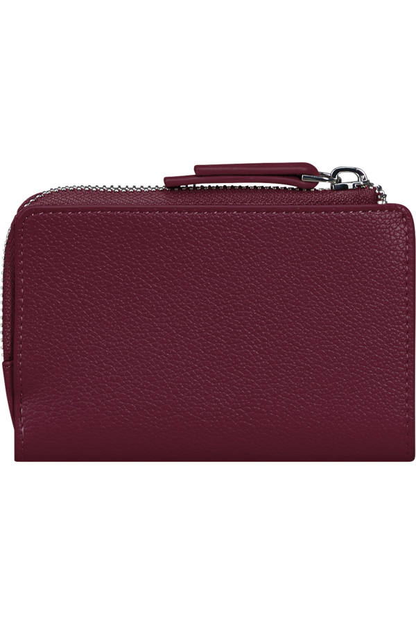 Carteira de Senhora para 8 Cartões com Porta Moedas Vermelho Granada - Brightbeyond SLG | Samsonite