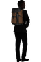 Mochila para Portátil 15.6" c/ Aba Castanho - Relyon | Samsonite