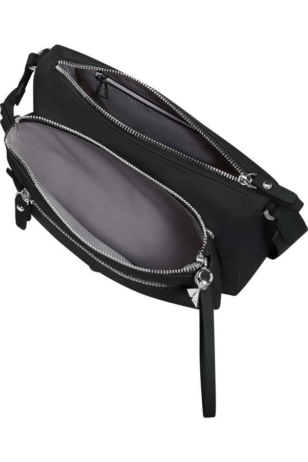 Bolsa de Ombro c/ Pouch Preto - Karissa Evo | Samsonite
