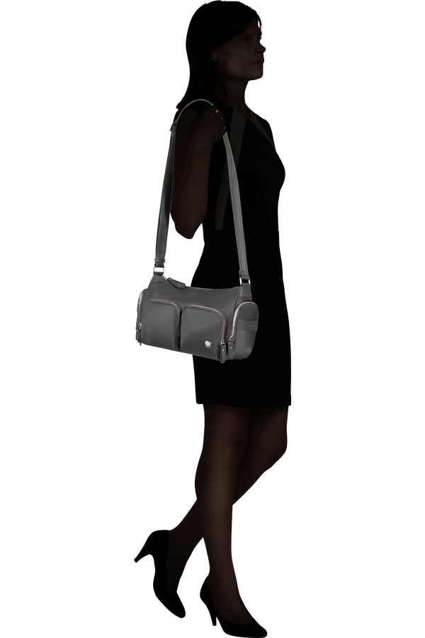 Bolsa de Ombro Verde Acinzentado - Karissa Evo | Samsonite