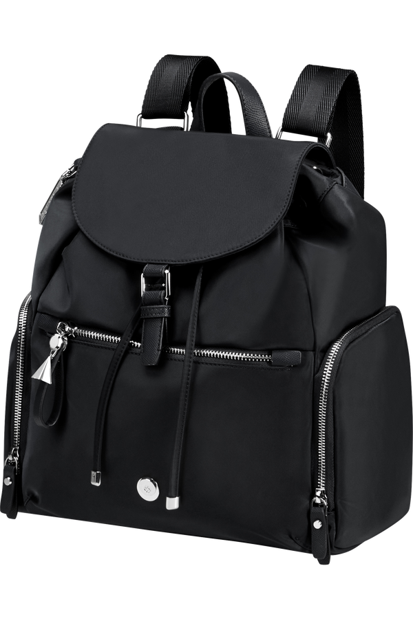 Mochila com Aba Preto - Karissa Evo | Samsonite