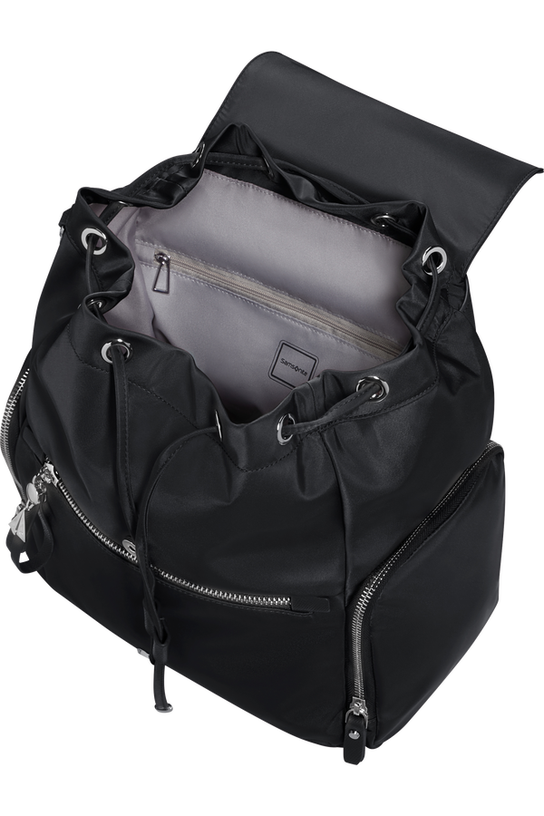 Mochila com Aba Preto - Karissa Evo | Samsonite