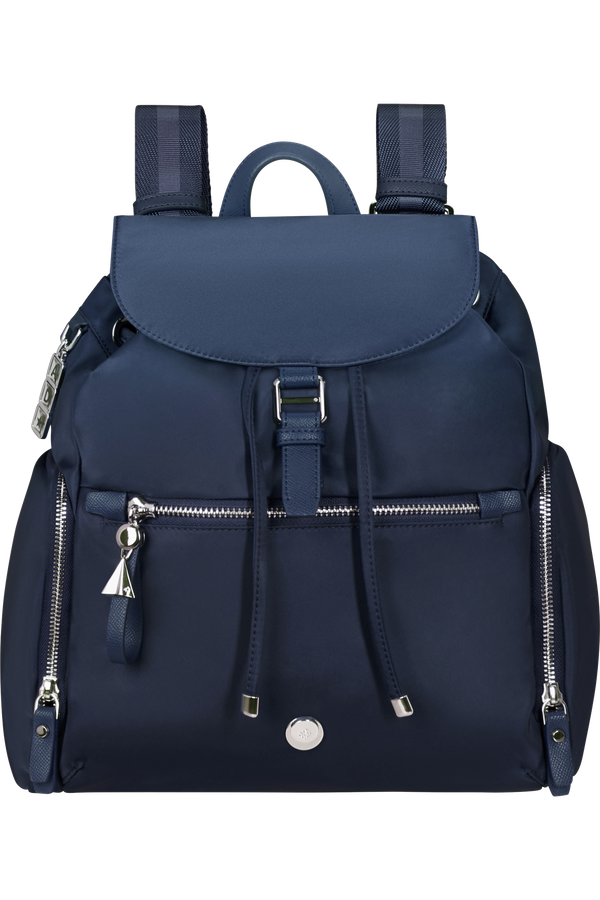 Mochila com Aba Azul-Noite - Karissa Evo | Samsonite