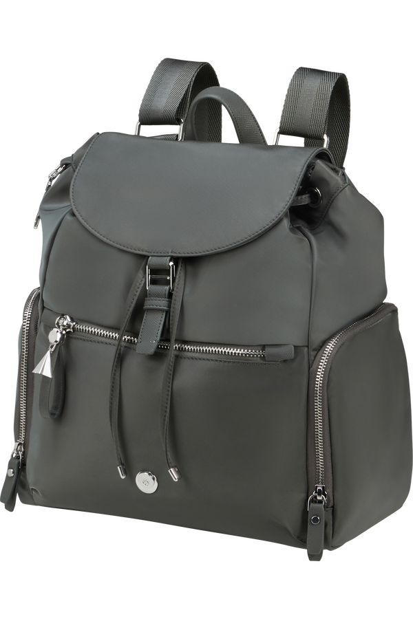 Mochila com Aba Verde Acinzentado - Karissa Evo | Samsonite