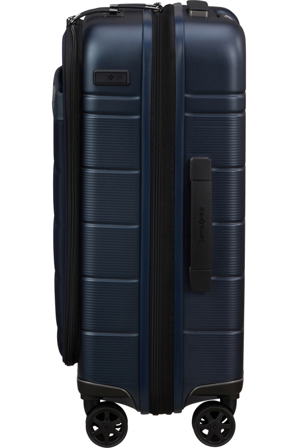 Mala de Cabine 55cm Expansível 4 Rodas c/ Acesso Frontal Azul Meia-Noite - Neopod | Samsonite