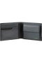Carteira de Homem em Pele 3 Cartões Porta-Notas e Moedas e RFID Preto - PRO-DLX 6 SLG | Samsonite