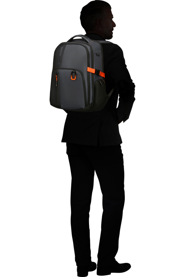 Mochila para Portátil 15.6" p/ 1 Dia Grafite/Damasco - Biz2Go | Samsonite