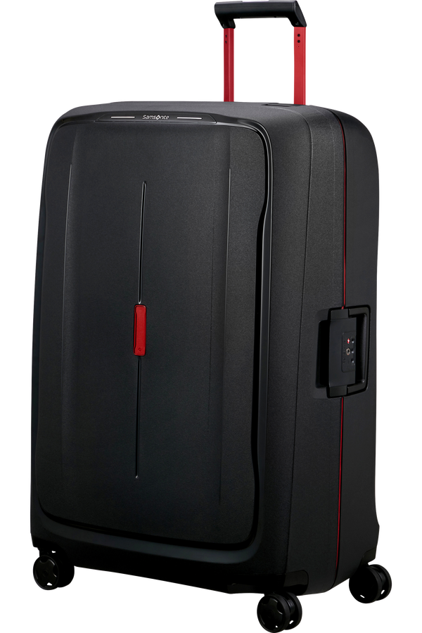 Mala de Viagem Extragrande 81cm 4 Rodas Carvão / Vermelho - Essens | Samsonite