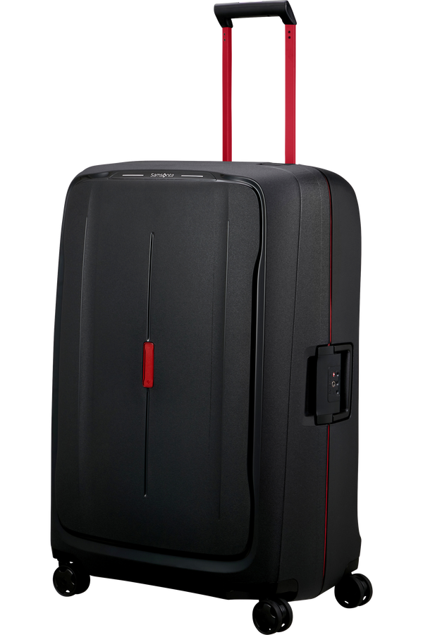 Mala de Viagem Extragrande 81cm 4 Rodas Carvão / Vermelho - Essens | Samsonite