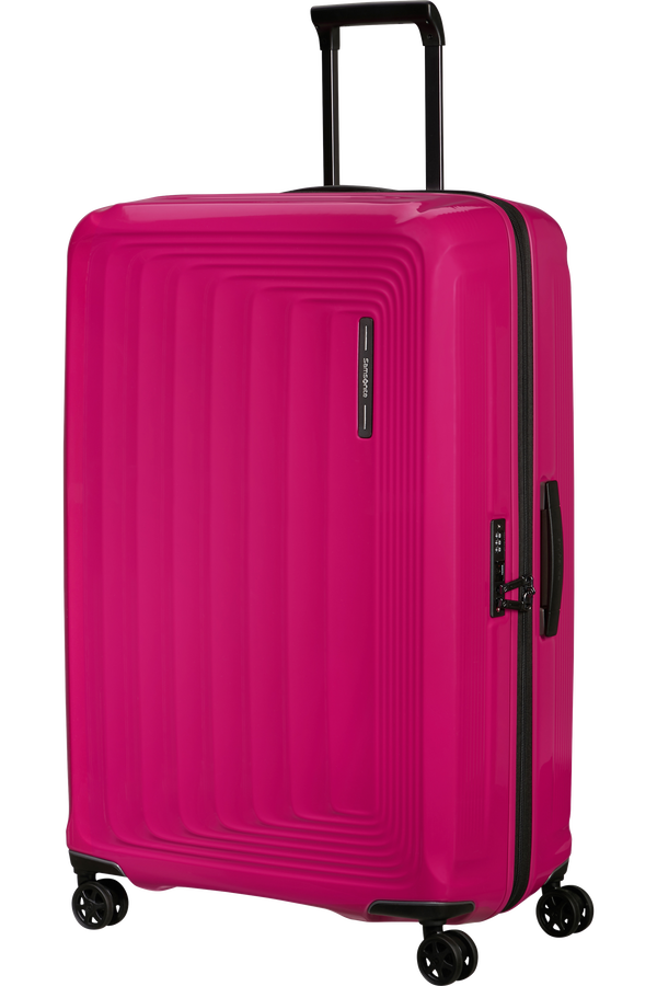 Mala de Viagem Extragrande 81cm Expansível 4 Rodas Rubi Metálico - Nuon | Samsonite