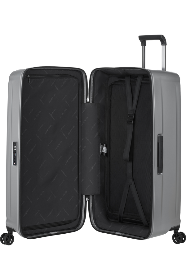 Mala de Viagem Trunk 80cm 4 Rodas Prateado Mate - Nuon | Samsonite