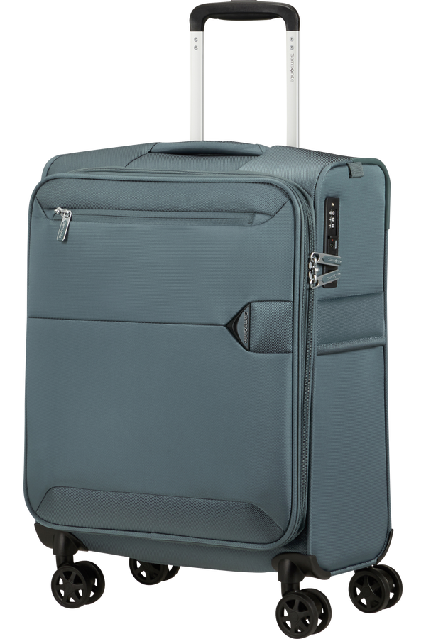Mala de Cabine 55cm Expansível 4 Rodas Azul Acinzentado - Urbify | Samsonite
