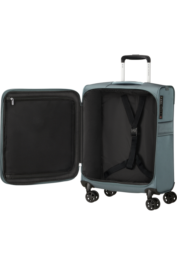 Mala de Cabine 55cm Expansível 4 Rodas Azul Acinzentado - Urbify | Samsonite