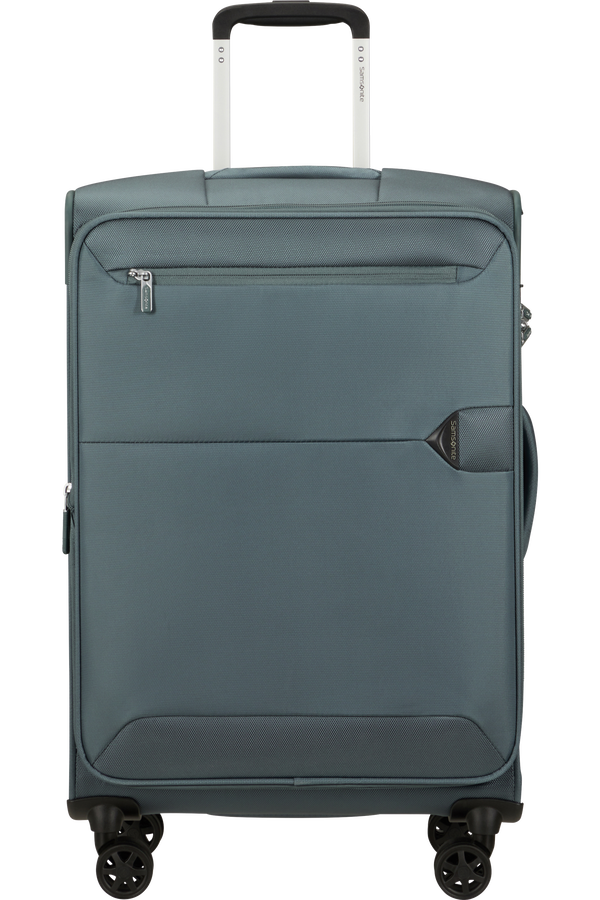 Mala de Viagem Média 68cm Expansível 4 Rodas Azul Acinzentado - Urbify | Samsonite