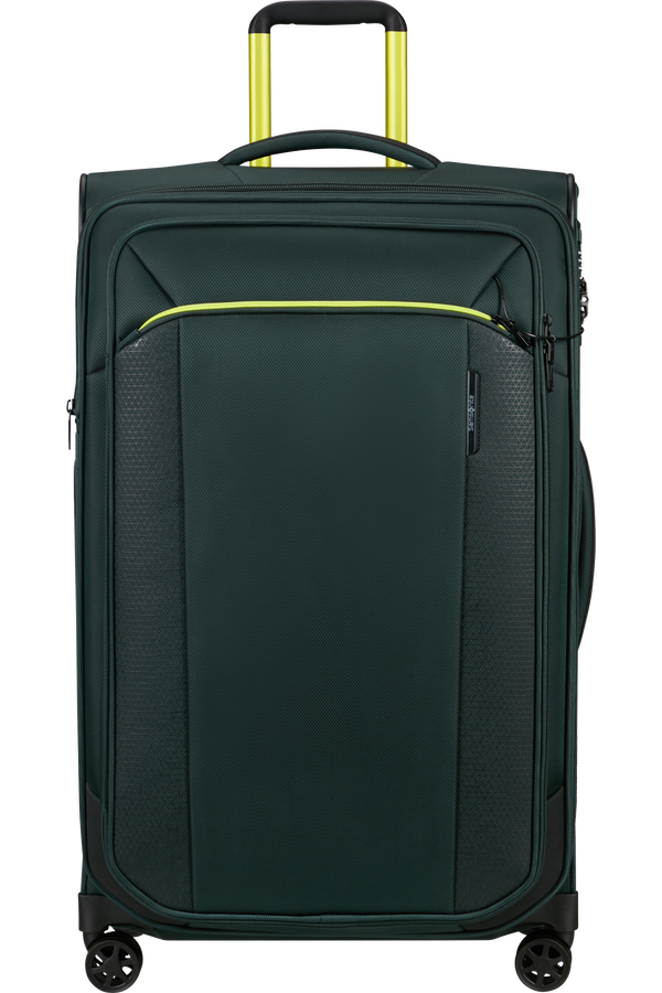 Mala de Viagem Grande 79cm 4 Rodas Expansível Azul Esverdeado - Respark | Samsonite