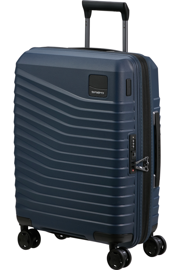 Mala de Cabine 55cm Expansível 4 Rodas Azul Noite - Intuo | Samsonite