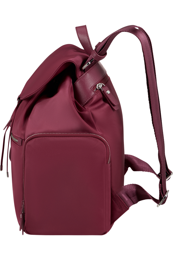 Mochila com Aba Vermelho Granada - Karissa Evo | Samsonite