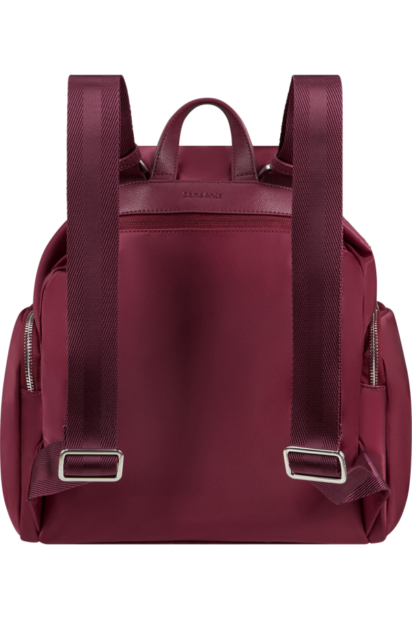 Mochila com Aba Vermelho Granada - Karissa Evo | Samsonite