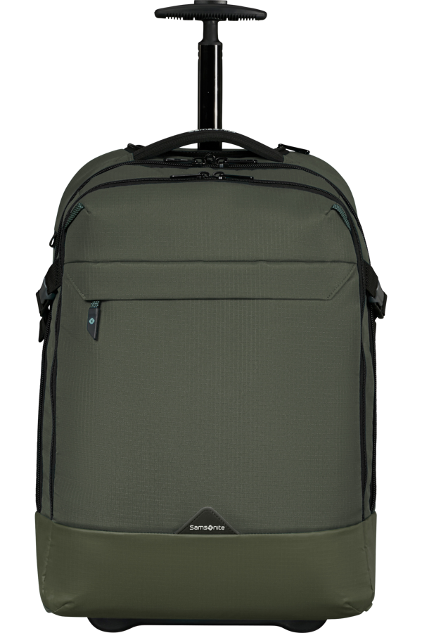 Mochila para Portátil 17.3" 2 Rodas Azeitona - Roadseeker | Samsonite