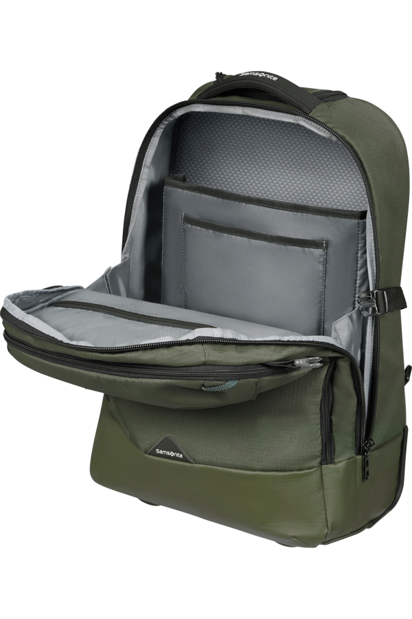 Mochila para Portátil 17.3" 2 Rodas Azeitona - Roadseeker | Samsonite