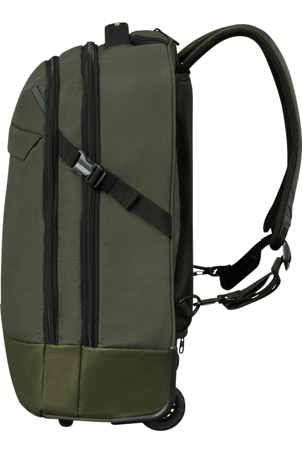 Mochila para Portátil 17.3" 2 Rodas Azeitona - Roadseeker | Samsonite