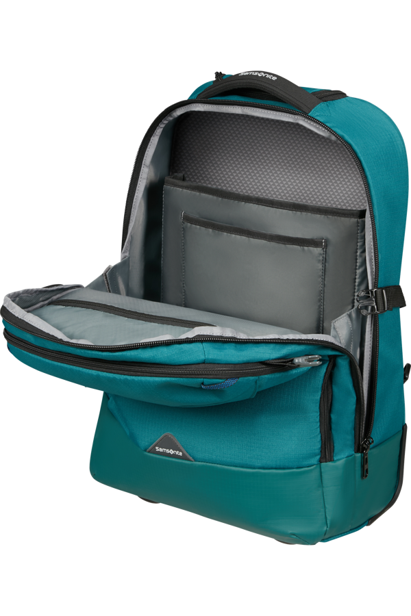 Mochila para Portátil 17.3" 2 Rodas Verde-Azulado - Roadseeker | Samsonite