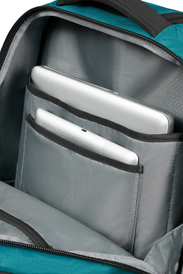 Mochila para Portátil 17.3" 2 Rodas Verde-Azulado - Roadseeker | Samsonite