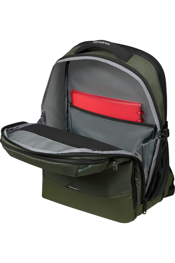 Mochila para Portátil L Expansível Azeitona - Roadseeker | Samsonite