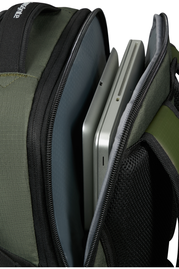 Mochila para Portátil L Expansível Azeitona - Roadseeker | Samsonite