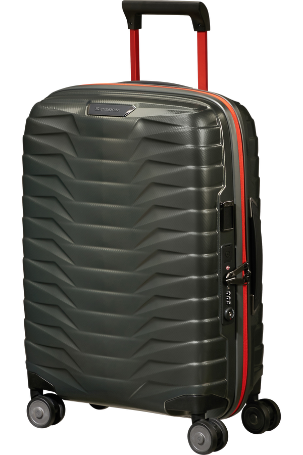 Mala de Cabine 55cm Expansível Verde/Laranja - Proxis | Samsonite