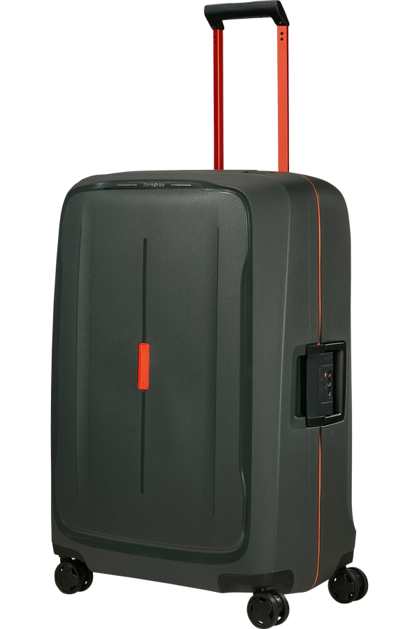 Mala de Viagem Grande 75cm 4 Rodas Verde/Laranja - Essens | Samsonite