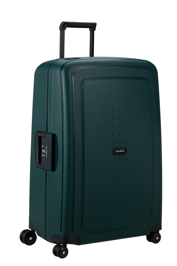 Mala de Viagem Grande 75cm 4 Rodas Azul Esverdeado - S'Cure | Samsonite