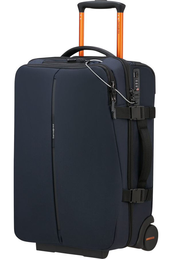 Saco de Viagem Antirroubo 52cm 2 Rodas Azul Escuro -  Securipak 2.0 | Samsonite