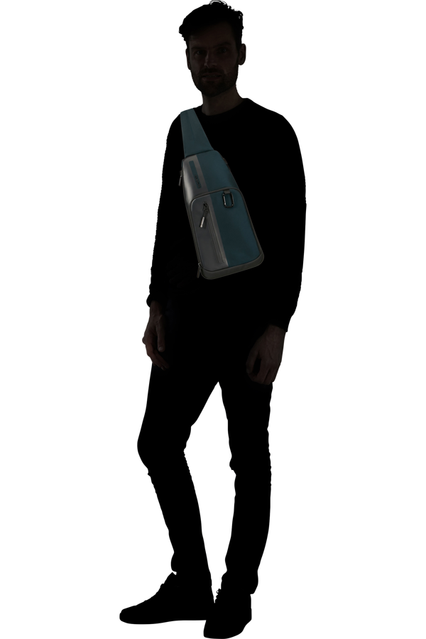 Bolsa Sling Azul Escuro - Biz2Go | Samsonite