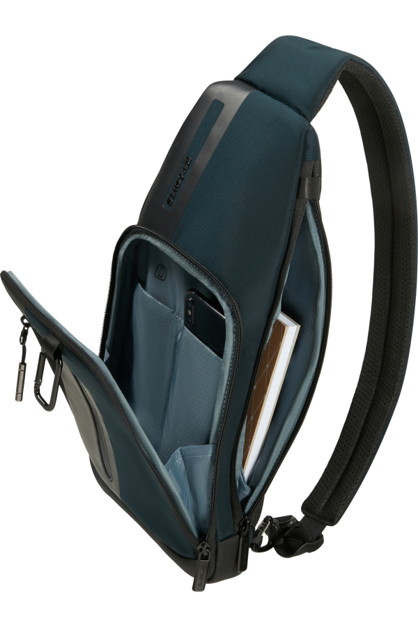 Bolsa Sling Azul Escuro - Biz2Go | Samsonite