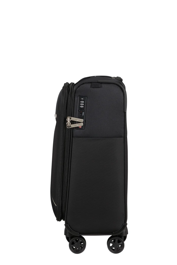 Mala de Cabine 55cm Expansível 4 Rodas Preto - Base Breeze | Samsonite