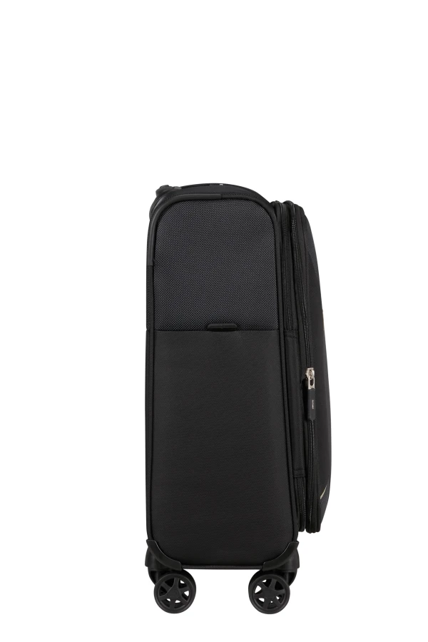 Mala de Cabine 55cm Expansível 4 Rodas Preto - Base Breeze | Samsonite