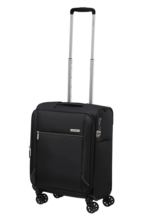 Mala de Cabine 55cm Expansível 4 Rodas Preto - Base Breeze | Samsonite