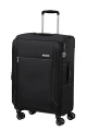 Mala de Viagem Média 67cm Expansível 4 Rodas Preto - Base Breeze | Samsonite