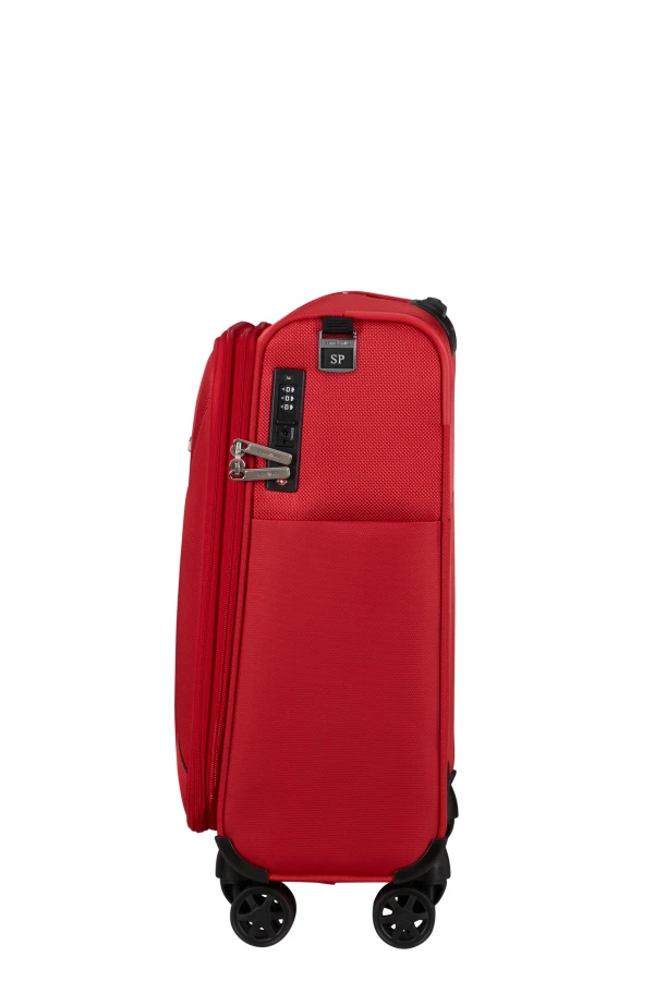 Mala de Cabine 55cm Expansível 4 Rodas Vermelho - Base Breeze | Samsonite
