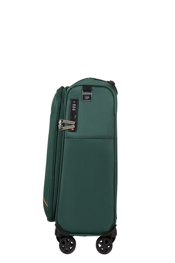 Mala de Cabine 55cm Expansível 4 Rodas Verde Escuro - Base Breeze | Samsonite