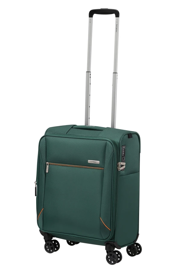 Mala de Cabine 55cm Expansível 4 Rodas Verde Escuro - Base Breeze | Samsonite