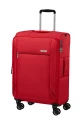 Mala de Viagem Média 67cm Expansível 4 Rodas Vermelho - Base Breeze | Samsonite