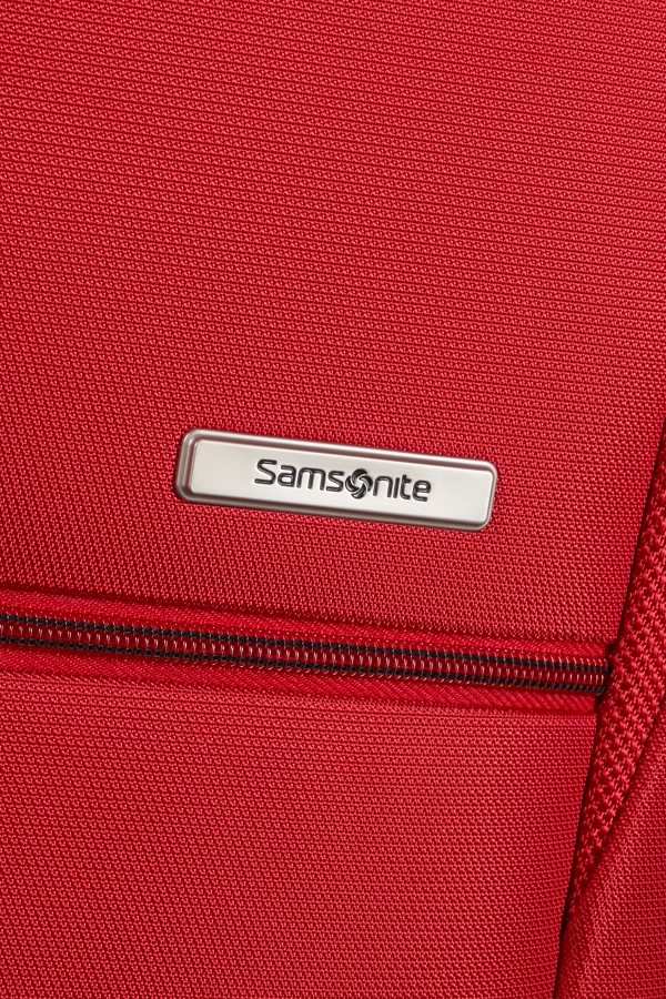 Mala de Viagem Média 67cm Expansível 4 Rodas Vermelho - Base Breeze | Samsonite
