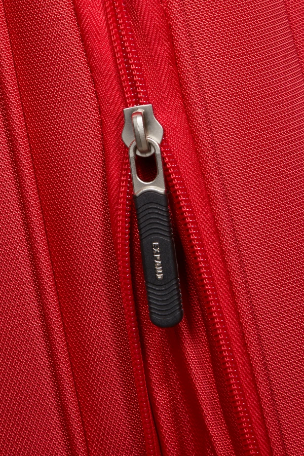Mala de Viagem Média 67cm Expansível 4 Rodas Vermelho - Base Breeze | Samsonite