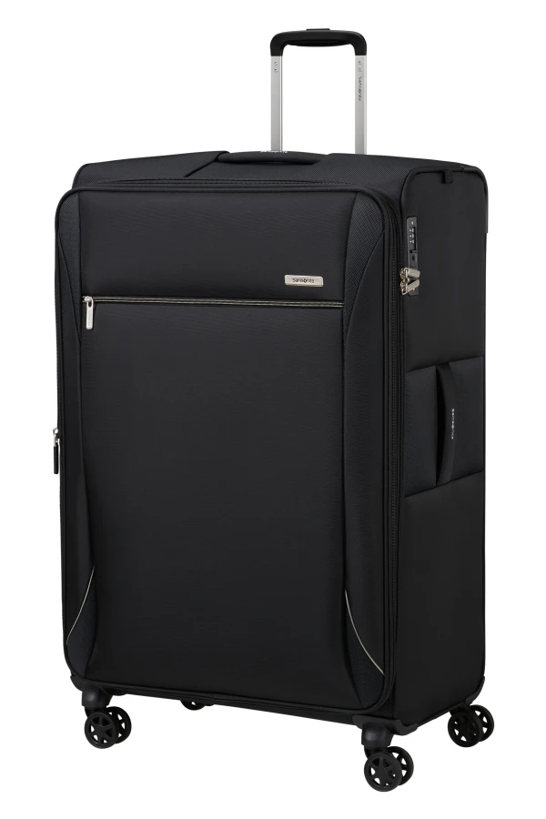 Mala de Viagem Extragrande 81cm Expansível 4 Rodas Preto - Base Breeze | Samsonite