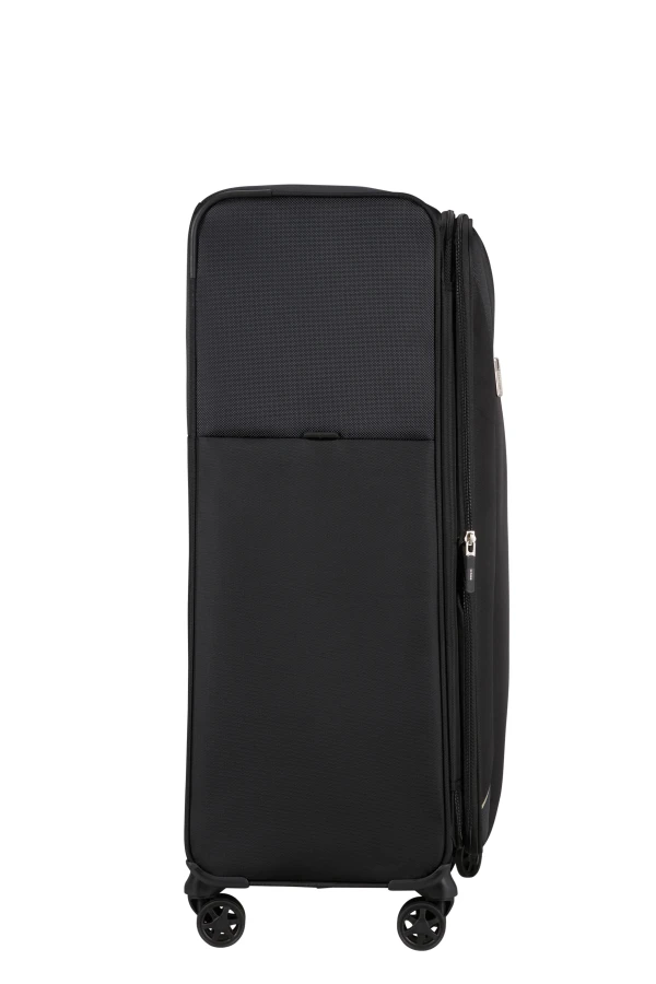 Mala de Viagem Extragrande 81cm Expansível 4 Rodas Preto - Base Breeze | Samsonite