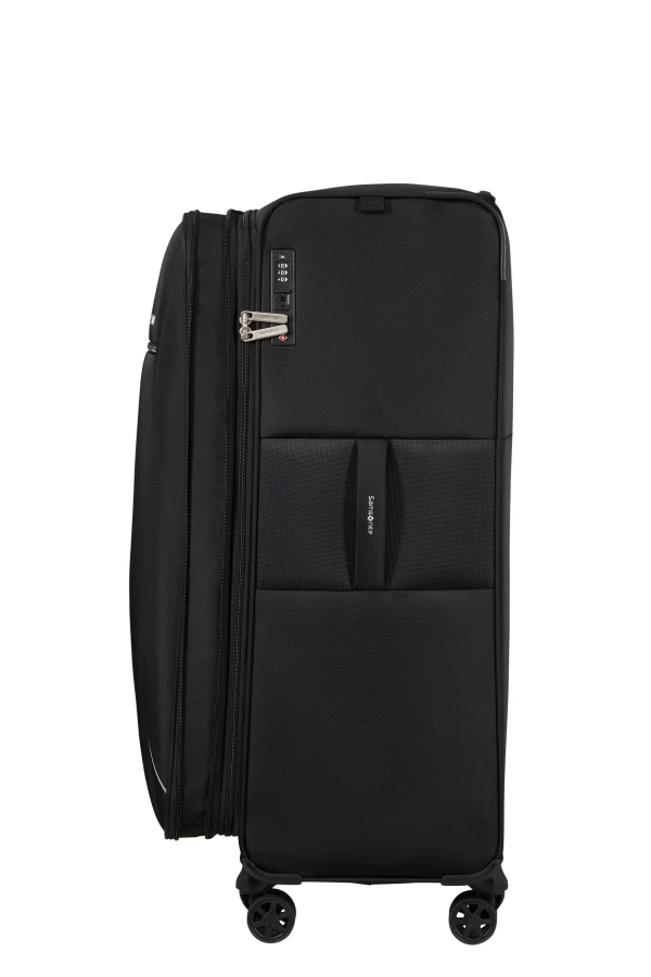 Mala de Viagem Extragrande 81cm Expansível 4 Rodas Preto - Base Breeze | Samsonite